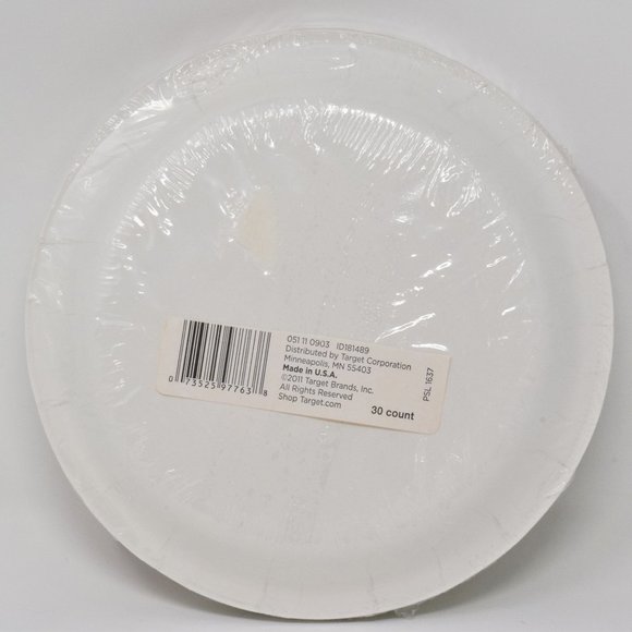 Joy Paper Plates Christmas 30 Count Pack Target Holiday Dessert Cake Snack New - Picture 2 of 7
